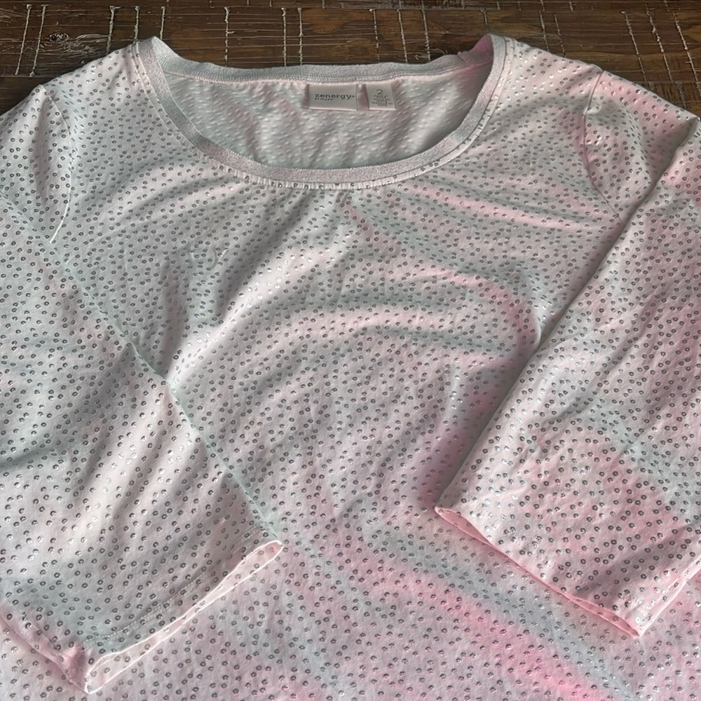 Chicos 3/4 sleeve Tshirt